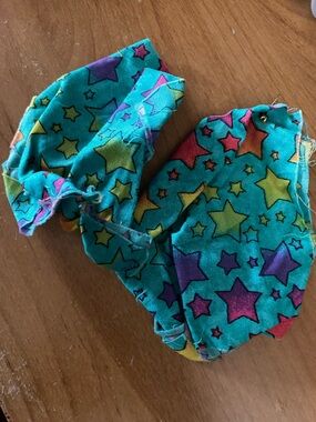Turquoise Star-Print Women's Earrings
